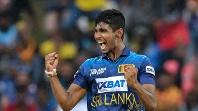 Matheesha Pathirana's four-wicket haul on his home debut in international cricket while Sadeera Samarawickrama and Charith Asalanka scored half centuries as Sri Lanka beat Bangladesh by five wickets to start their Asia Cup defence with a victory. (AFP) Matheesha Pathirana's four-wicket haul on his home debut in international cricket while Sadeera Samarawickrama and Charith Asalanka scored half centuries as Sri Lanka beat Bangladesh by five wickets to start their Asia Cup defence with a victory. (AFP)