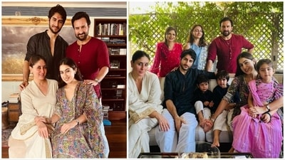 The Khans including Saif Ali Khan, Soha Ali Khan and Sara Ali Khan celebrated Rakhi on Wednesday at their residence. In a family photo shared by the Kedarnath actor, all the members can be seen posing in their ethnic wears for the gram. (Instagram/@saraalikhan95) The Khans including Saif Ali Khan, Soha Ali Khan and Sara Ali Khan celebrated Rakhi on Wednesday at their residence. In a family photo shared by the Kedarnath actor, all the members can be seen posing in their ethnic wears for the gram. (Instagram/@saraalikhan95)