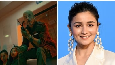 Alia Bhatt has responded to her reference in Shah Rukh Khan's Jawan trailer Alia Bhatt has responded to her reference in Shah Rukh Khan's Jawan trailer
