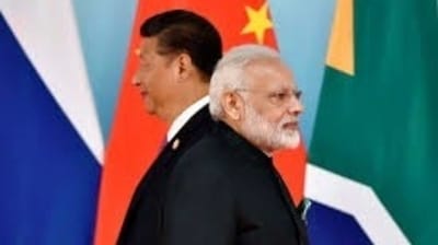 India and China talking past each other. India and China talking past each other.