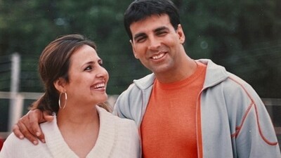 Akshay Kumar ringed in Raksha Bandhan by sharing a throwback picture with his sister. He penned a sweet note in the caption, "Je tu mere naal hai te zindagi vich sab changa (If you are with me then everything is fine in life). My sister, my pillar of strength since day one. Happy #RakshaBandhan."&nbsp; (Instagram)