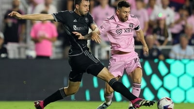 Lionel Messi in action for Inter Miami. (USA TODAY Sports via Reuters Con)