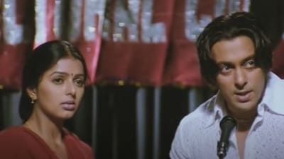 Salman Khan in a still image from Tere Naam.