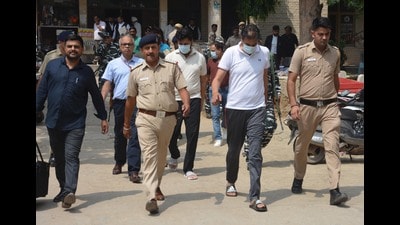 The public prosecutor, while opposing the bail, argued that Bhalla had illegal possession of cartridges as his arms licence was revoked by the Panchkula commissioner of police by order on September 28, 2022. (HT Photo) The public prosecutor, while opposing the bail, argued that Bhalla had illegal possession of cartridges as his arms licence was revoked by the Panchkula commissioner of police by order on September 28, 2022. (HT Photo)