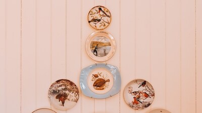Decorative plates can make a wall look visually appealing, and how! (Pexels) Decorative plates can make a wall look visually appealing, and how! (Pexels)