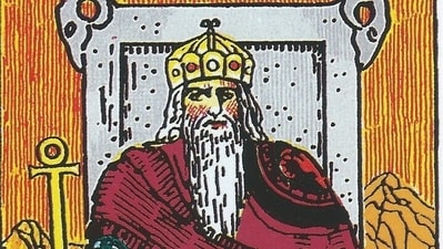 The image shows the Emperor Tarot card. (PIxabay) The image shows the Emperor Tarot card. (PIxabay)