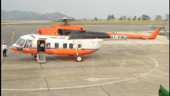 The Dharamshala heliport project would cost around ₹6 crore. (HT File)