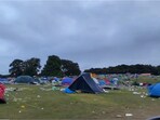 Snapshot of the garbage left behind after Leeds Festival. Snapshot of the garbage left behind after Leeds Festival.