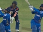 Rinku Singh showcased his finishing skills. Rinku Singh showcased his finishing skills.