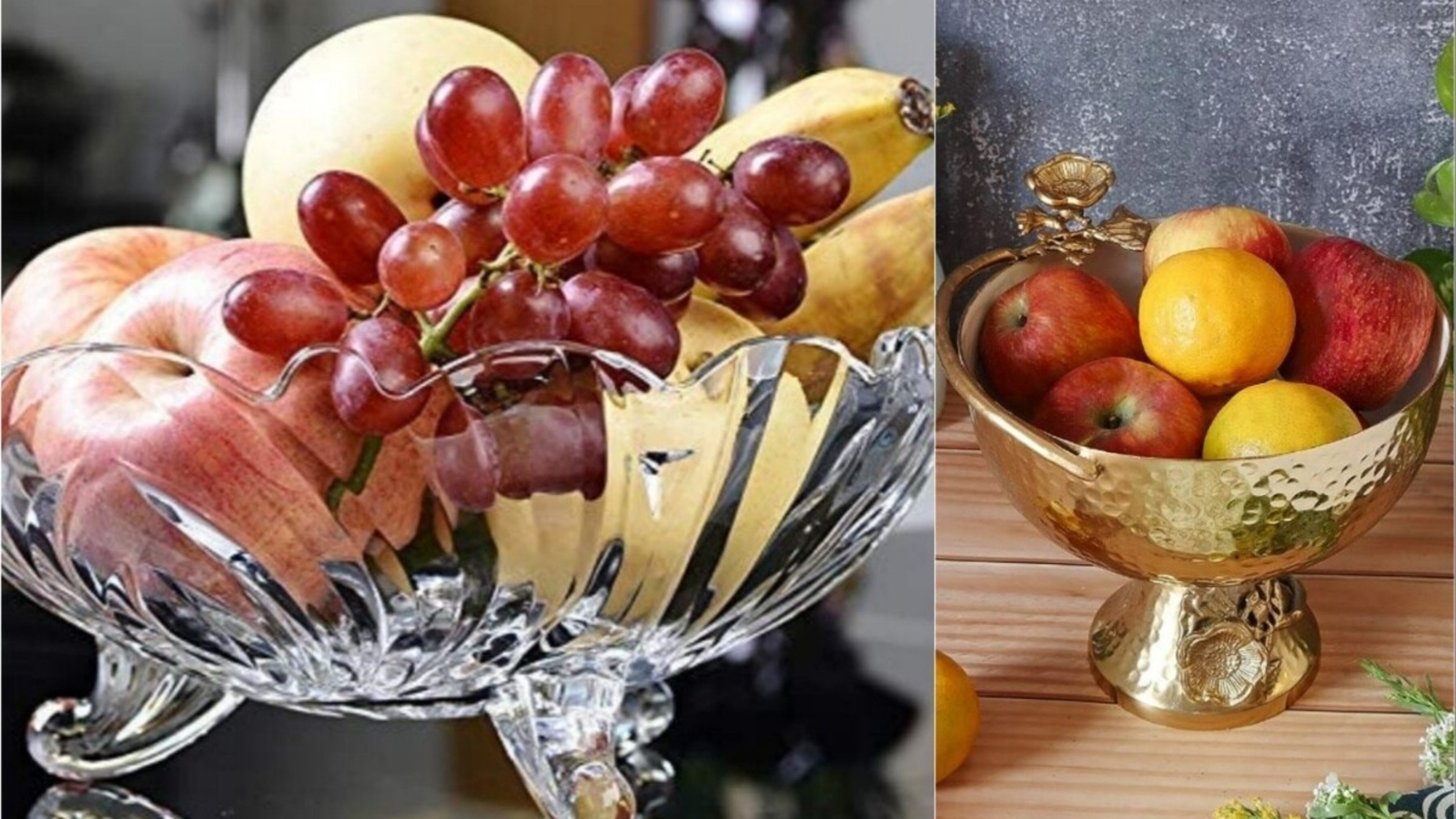 Fruit bowls offer much variety, top 5 picks in glass, steel, white enamel metal - Vimarsana News