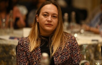 Ukrainian GM Anna Ushenina is the winner of the team gold and individual silver at the Chess Olympiad in Chennai in August 2022 (Samir Jana/HT )