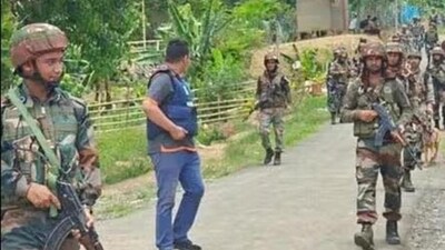 A number of checkpoints have been set up in different districts of Manipur, both in the hill and the valley. (File photo) A number of checkpoints have been set up in different districts of Manipur, both in the hill and the valley. (File photo)