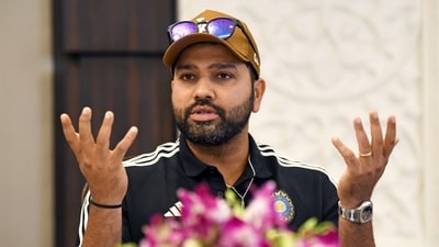Team India captain Rohit Sharma during a press conference for India's squad announcement for Asia Cup 2023 (Shrikant Singh) Team India captain Rohit Sharma during a press conference for India's squad announcement for Asia Cup 2023 (Shrikant Singh)