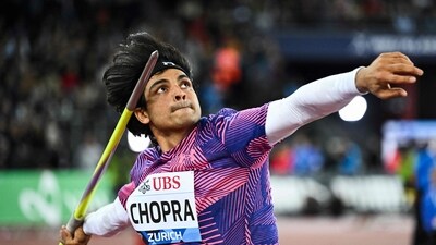 India's Neeraj Chopra competes in the men's javelin throw final during the Diamond League athletics meeting at Stadion Letzigrund stadium in Zurich (AFP) India's Neeraj Chopra competes in the men's javelin throw final during the Diamond League athletics meeting at Stadion Letzigrund stadium in Zurich (AFP)