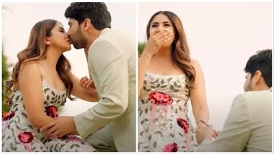 Armaan Malik and Aashna Shroff's proposal video is out. Armaan Malik and Aashna Shroff's proposal video is out.