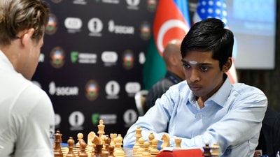 India's Rameshbabu Praggnanandhaa (AFP) India's Rameshbabu Praggnanandhaa (AFP)