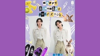 BTS Jungkook birthday special: Golden maknae's fitness routine decoded, from workout to diet tips (Photo by Twitter/KnjMyLife) BTS Jungkook birthday special: Golden maknae's fitness routine decoded, from workout to diet tips (Photo by Twitter/KnjMyLife)