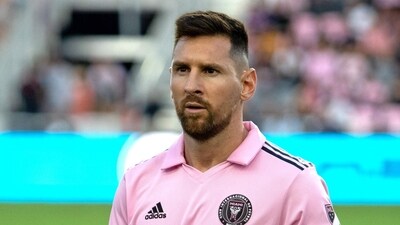 Lionel Messi for Inter Miami. (AFP) Lionel Messi for Inter Miami. (AFP)