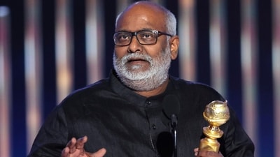 MM Keeravani won an Oscar for Naatu Naatu (RRR) MM Keeravani won an Oscar for Naatu Naatu (RRR)