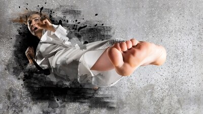 Martial arts: Fighting her way to success. (Shutterstock) Martial arts: Fighting her way to success. (Shutterstock)
