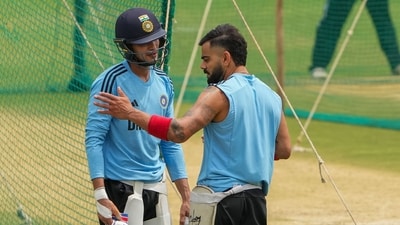 Indian cricket team batters Virat Kohli and Shubman Gill during a training session ahead of Asia Cup 2023, in Bengaluru (PTI) Indian cricket team batters Virat Kohli and Shubman Gill during a training session ahead of Asia Cup 2023, in Bengaluru (PTI)