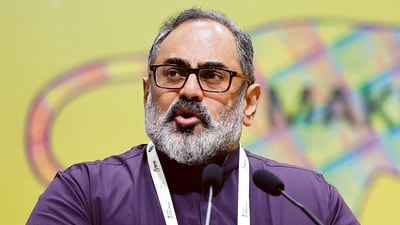 Union Minister Rajeev Chandrasekhar (Mint File) Union Minister Rajeev Chandrasekhar (Mint File)
