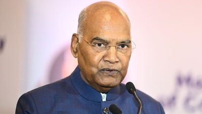 Former President of India Ram Nath Kovind. (Photo by Samir Jana/ Hindustan Times) Former President of India Ram Nath Kovind. (Photo by Samir Jana/ Hindustan Times)