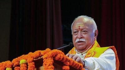 Rashtriya Swayamsevak Sangh chief Mohan Bhagwat. (ANI) Rashtriya Swayamsevak Sangh chief Mohan Bhagwat. (ANI)