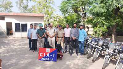 SP Jashandeep Singh Randhawa said Sompal was arrested last week in a bike theft case and was again brought on production warrant in connection with another case on August 31 for two days. (HT Photo)