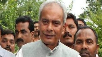Prabhunath Singh, a three-term JD(U) and one-time RJD MP from Maharajganj in north Bihar. (File photo)