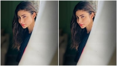 In red bangles in one hand, Mouni posed for the indoor photoshoot and looked like the epitome of grace. "Come September," the actor captioned her pictures.&nbsp; (Instagram/@imouniroy)