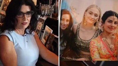 Denise Jonas talked about a framed picture taken from Nick and Priyanka's wedding. Denise Jonas talked about a framed picture taken from Nick and Priyanka's wedding.