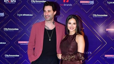 Sunny Leone opted for a brown gown as she attended the event with husband Daniel Weber. She made her Cannes Film Festival debut this year where she attended the screening of her film Kennedy.&nbsp; 