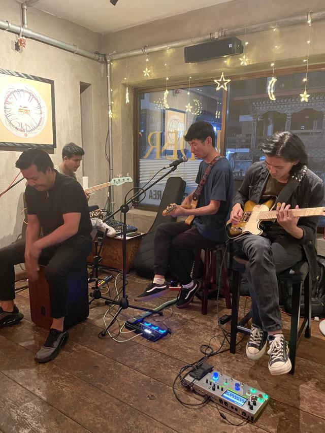 At The Grey Area, Bhutan’s first gastropub, owned by actor Kelly Dorji, who is one of the festival directors. (Shireen Quadri) At The Grey Area, Bhutan’s first gastropub, owned by actor Kelly Dorji, who is one of the festival directors. (Shireen Quadri)