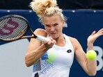 File image of Katerina Siniakova in action