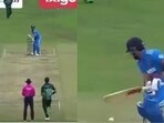 Virat Kohli fell cheaply to Shaheen Shah Afridi. Virat Kohli fell cheaply to Shaheen Shah Afridi.