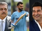 Ravi Shastri delivers another tracer-bullet. Ravi Shastri delivers another tracer-bullet.
