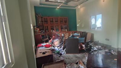 Premises of Kuki professor’s two Meitei lawyers vandalised Premises of Kuki professor’s two Meitei lawyers vandalised
