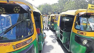 Members of the unions are seeking a financial aid of ₹10,000 for each driver and a ban on bike taxis, among other demands. (HT File/Representative use) Members of the unions are seeking a financial aid of ₹10,000 for each driver and a ban on bike taxis, among other demands. (HT File/Representative use)