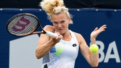 File image of Katerina Siniakova in action (Reuters)