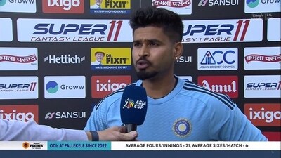 This will also be Iyer's maiden appearance in an international game against Pakistan This will also be Iyer's maiden appearance in an international game against Pakistan
