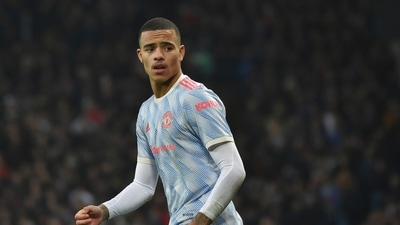 Mason Greenwood playing for Manchester United in Jaunary 2022 (AP) Mason Greenwood playing for Manchester United in Jaunary 2022 (AP)