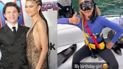 Tom Holland wished Zendaya on Instagram. Tom Holland wished Zendaya on Instagram.