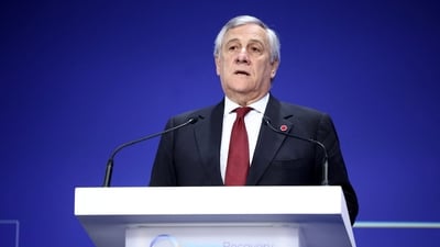 Italy's Foreign Minister Antonio Tajani (REUTERS)