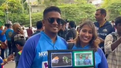 IND vs Pak Asia Cup 2023: The image shows a part of the placard from two cricket lovers. (X/@iamqadirkhawaja)