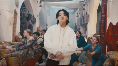 Dance Practice: As a member of BTS, dance practices have been a significant part of his fitness routine. Dancing not only contributes to cardiovascular fitness but also enhances flexibility and coordination and improves muscle strength.&nbsp; (HT)