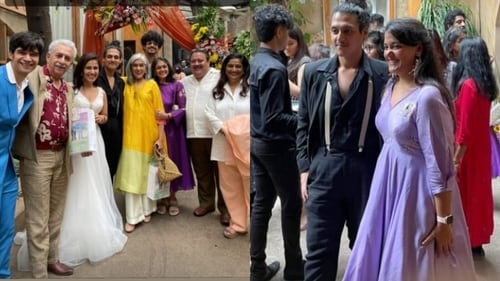 Celebs at Ruhaan Kapoor and Manukriti Pahwa wedding.