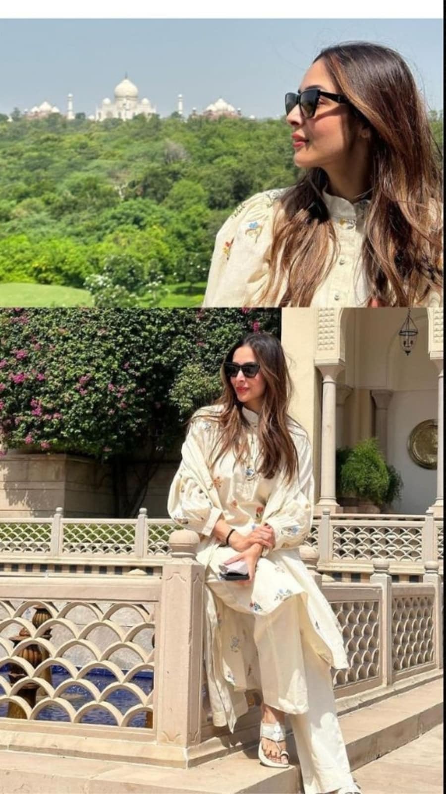 malaika_arora_agra_taj_mahal