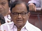 Congress MP P Chidambaram. Congress MP P Chidambaram.