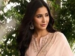 Katrina Kaif wears a beautiful pink anarkali suit set, gets a cute reaction from Vicky Kaushal. Katrina Kaif wears a beautiful pink anarkali suit set, gets a cute reaction from Vicky Kaushal.